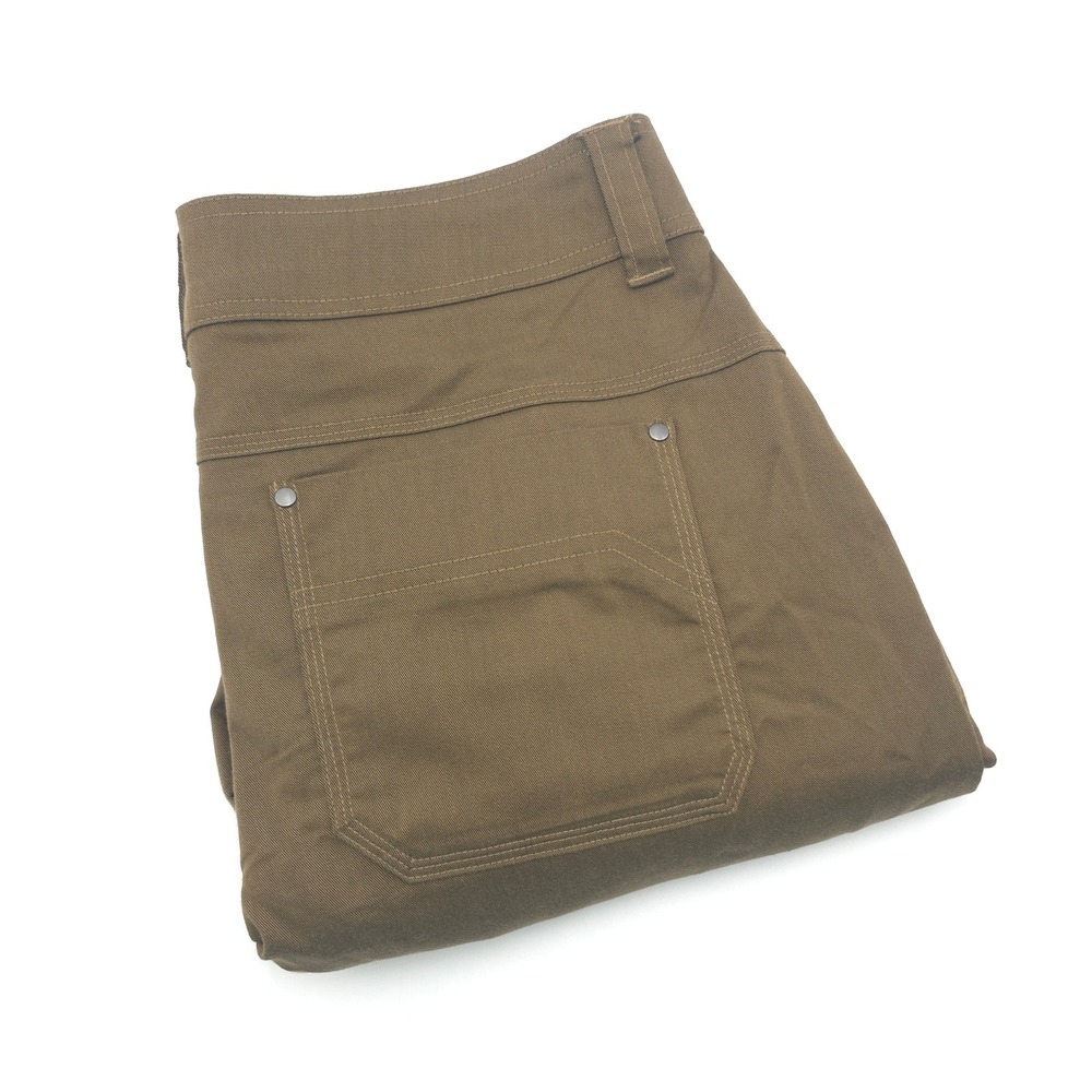 Sitka Gear Back Forty Men Brown Canvas Utility Work Pants Articulated Knee 32x32